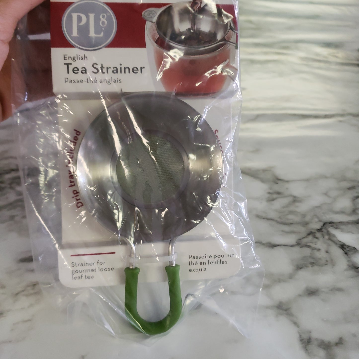 Tea Filter/Infuser with Drip Tray