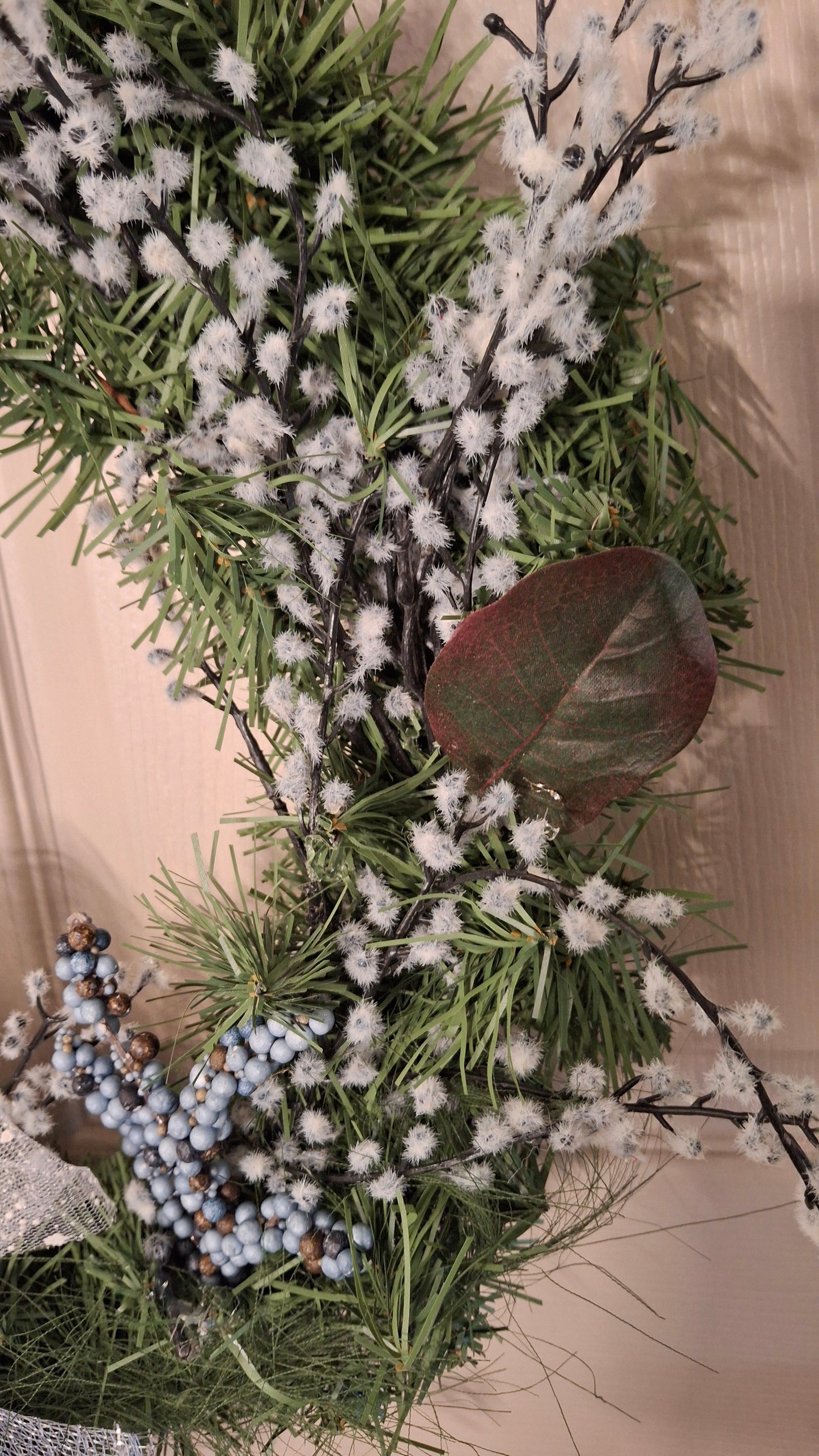 White Dove Wreath