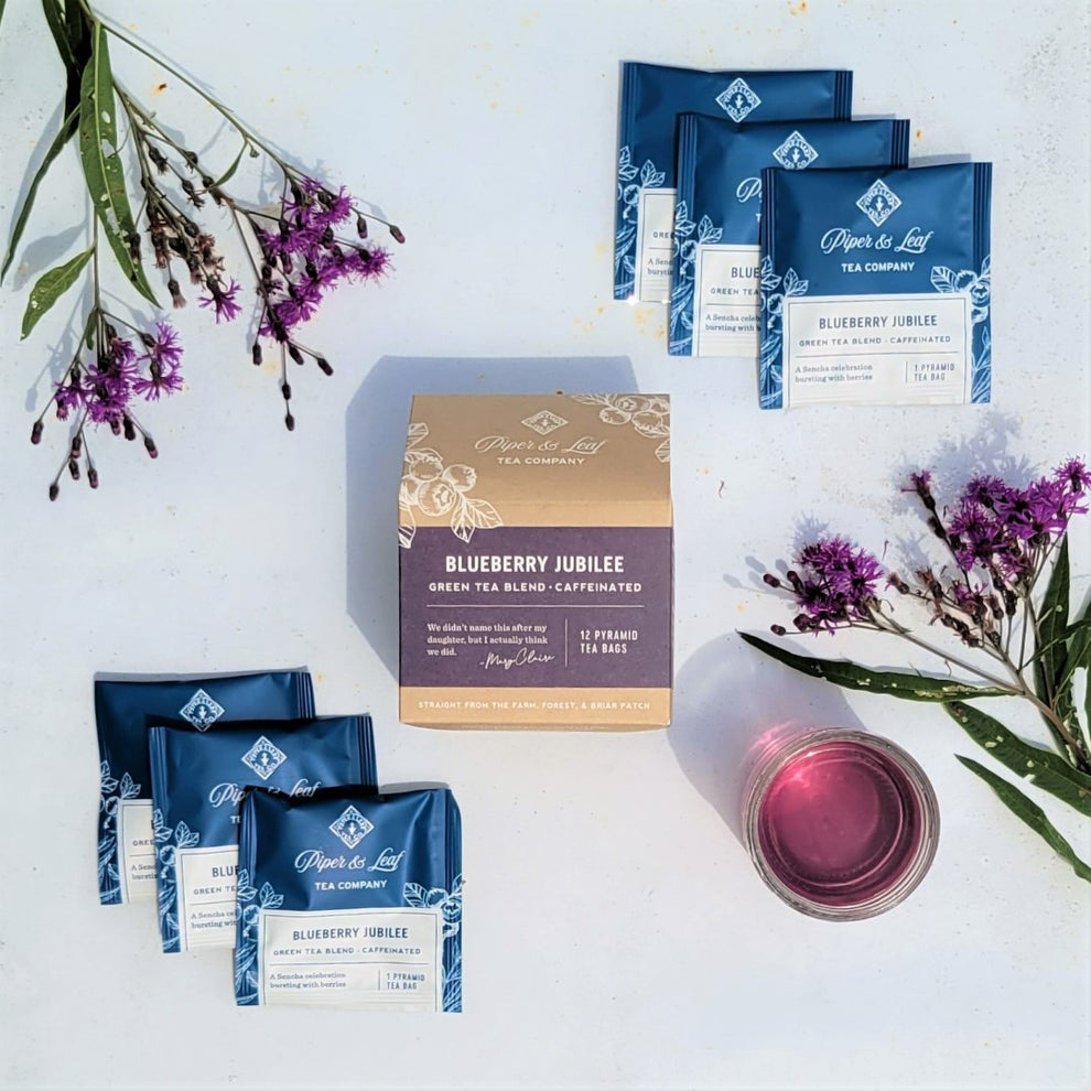 Blueberry Jubilee- Piper and Leaf Tea- Bundle 8 get 9
