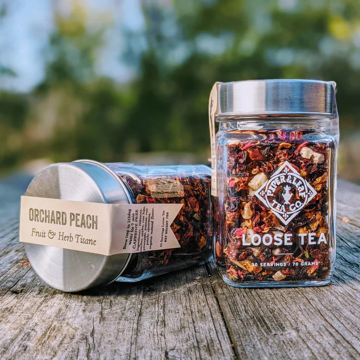Orchard Peach- Piper and Leaf Tea- Bundle 8 get 9