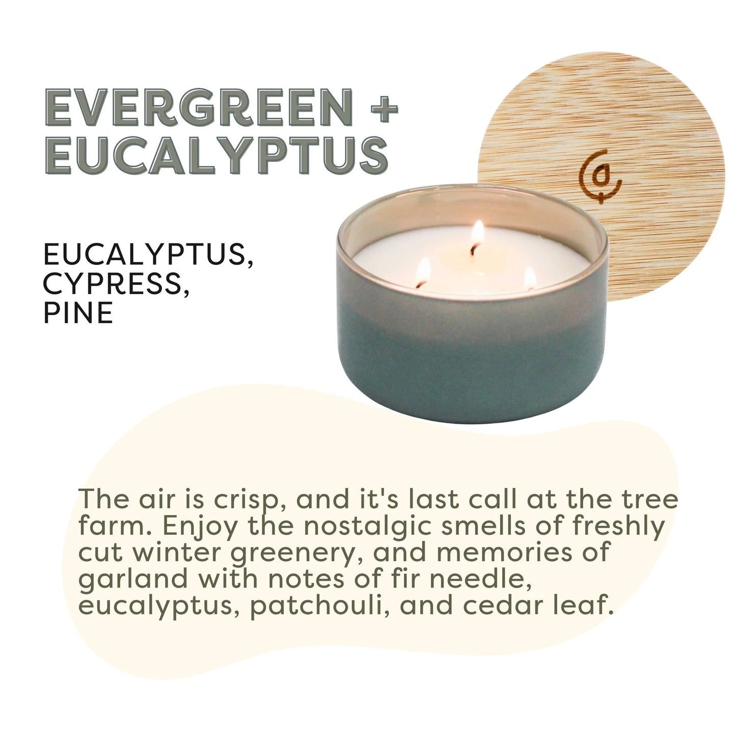 Evergreen + Eucalyptus Resilience Series Soy Candle