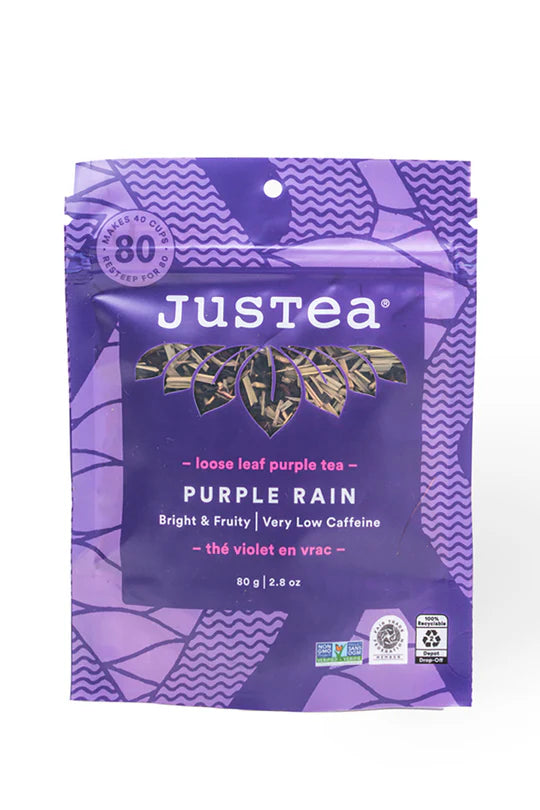 JusTea Purple Rain Sachet Loose Leaf African Tea