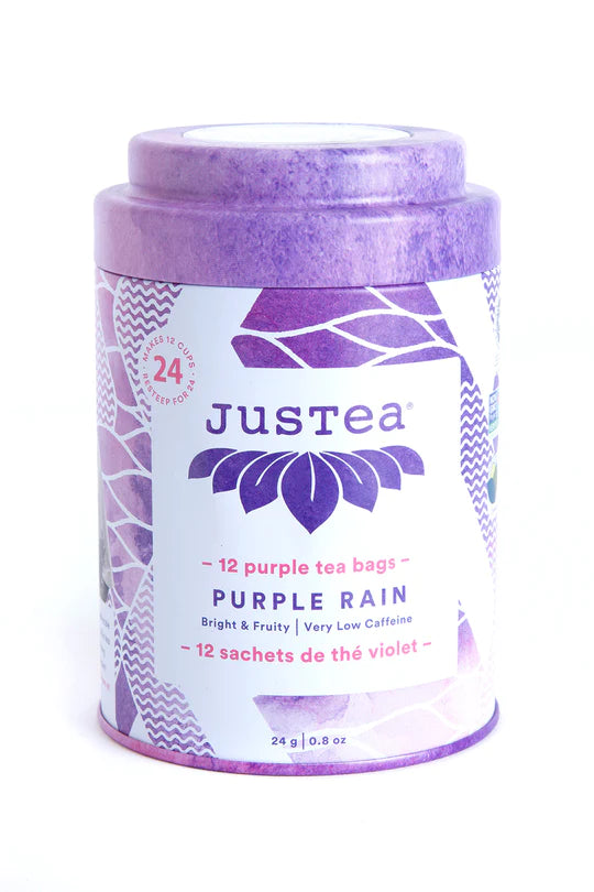 JusTea Purple Rain Sachet Loose Leaf African Tea