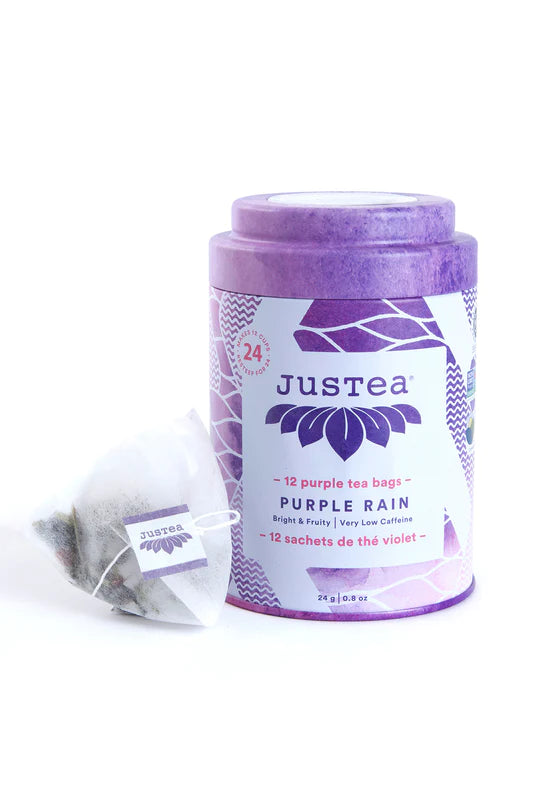 JusTea Purple Rain Sachet Loose Leaf African Tea