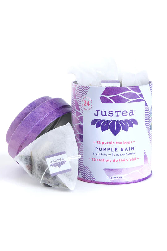 JusTea Purple Rain Sachet Loose Leaf African Tea