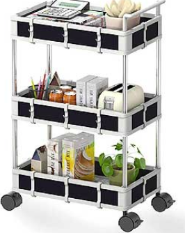 3-TIER UTILITY CART