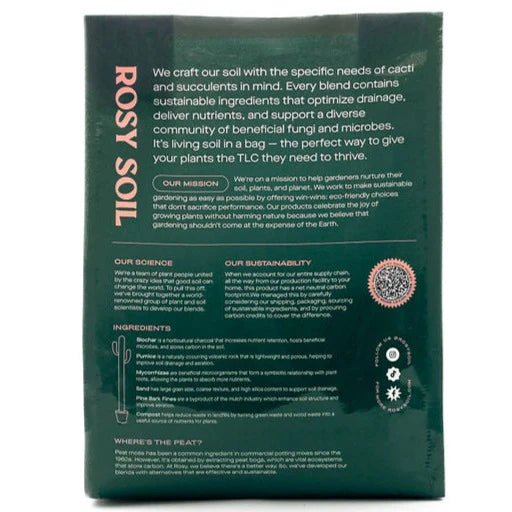 Rosy Soil Cactus & Succulent Blend