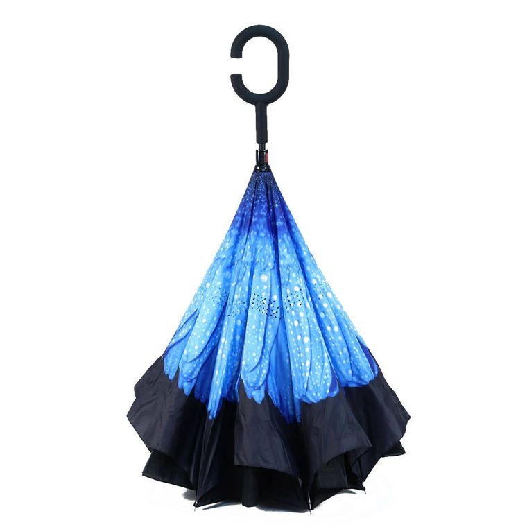 Flower Double Layer Inverted Umbrella