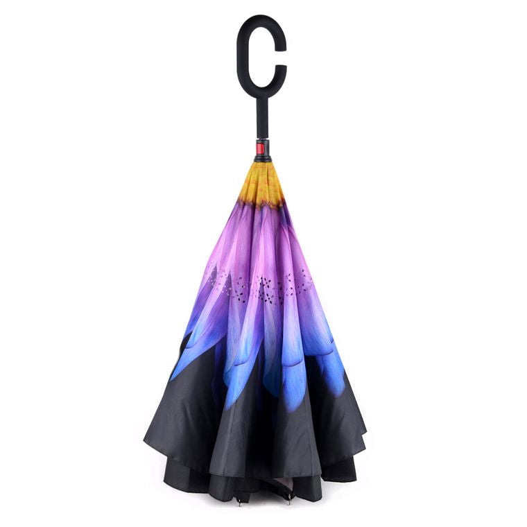 Flower Double Layer Inverted Umbrella