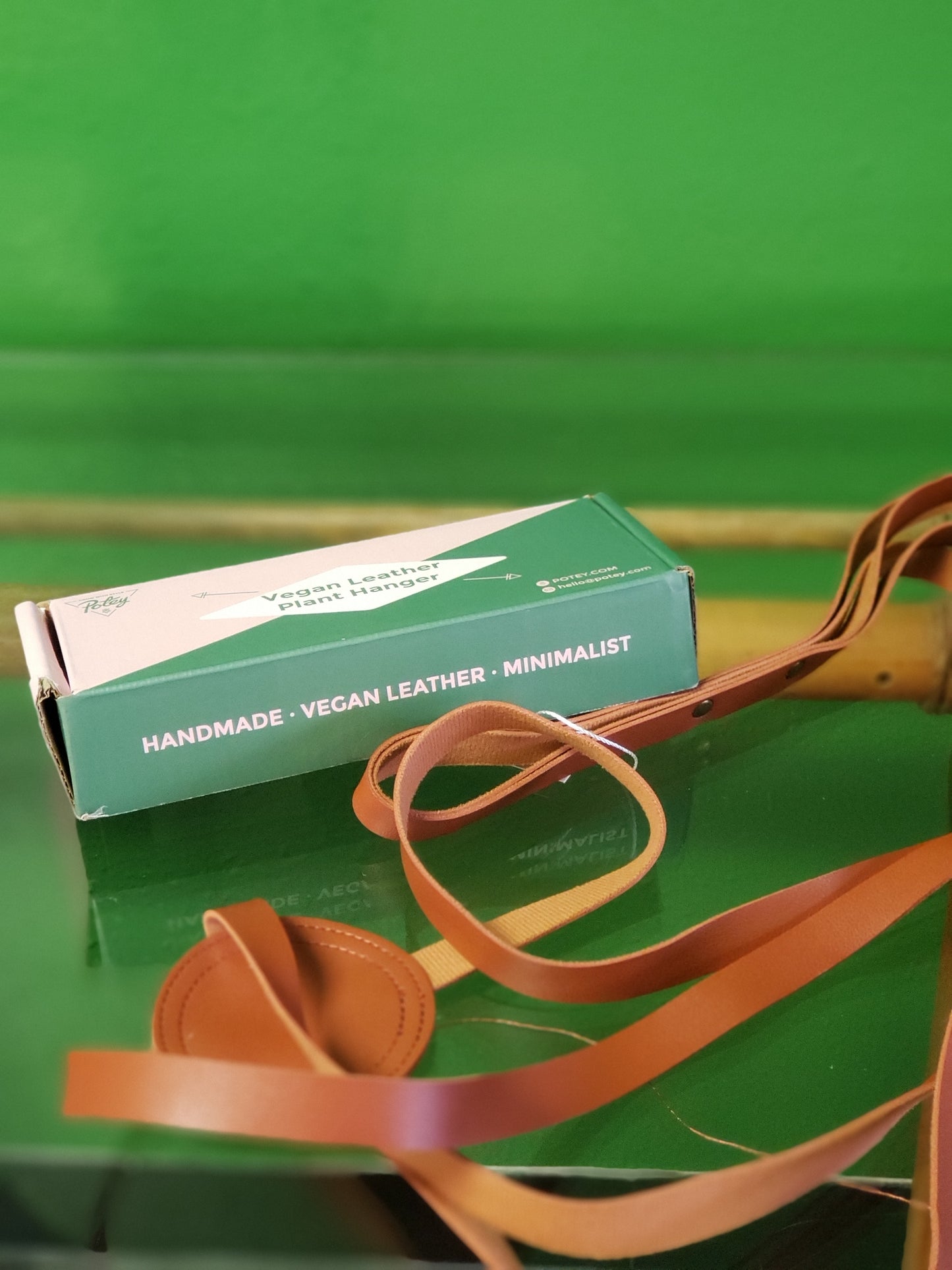 Vegan Leather Plant Hanger
