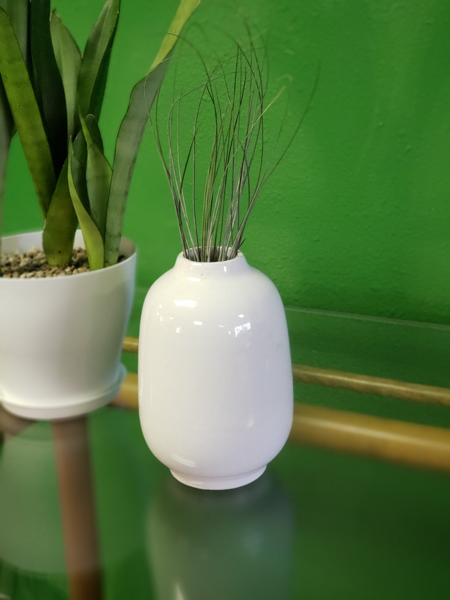 White Ceramic Vase