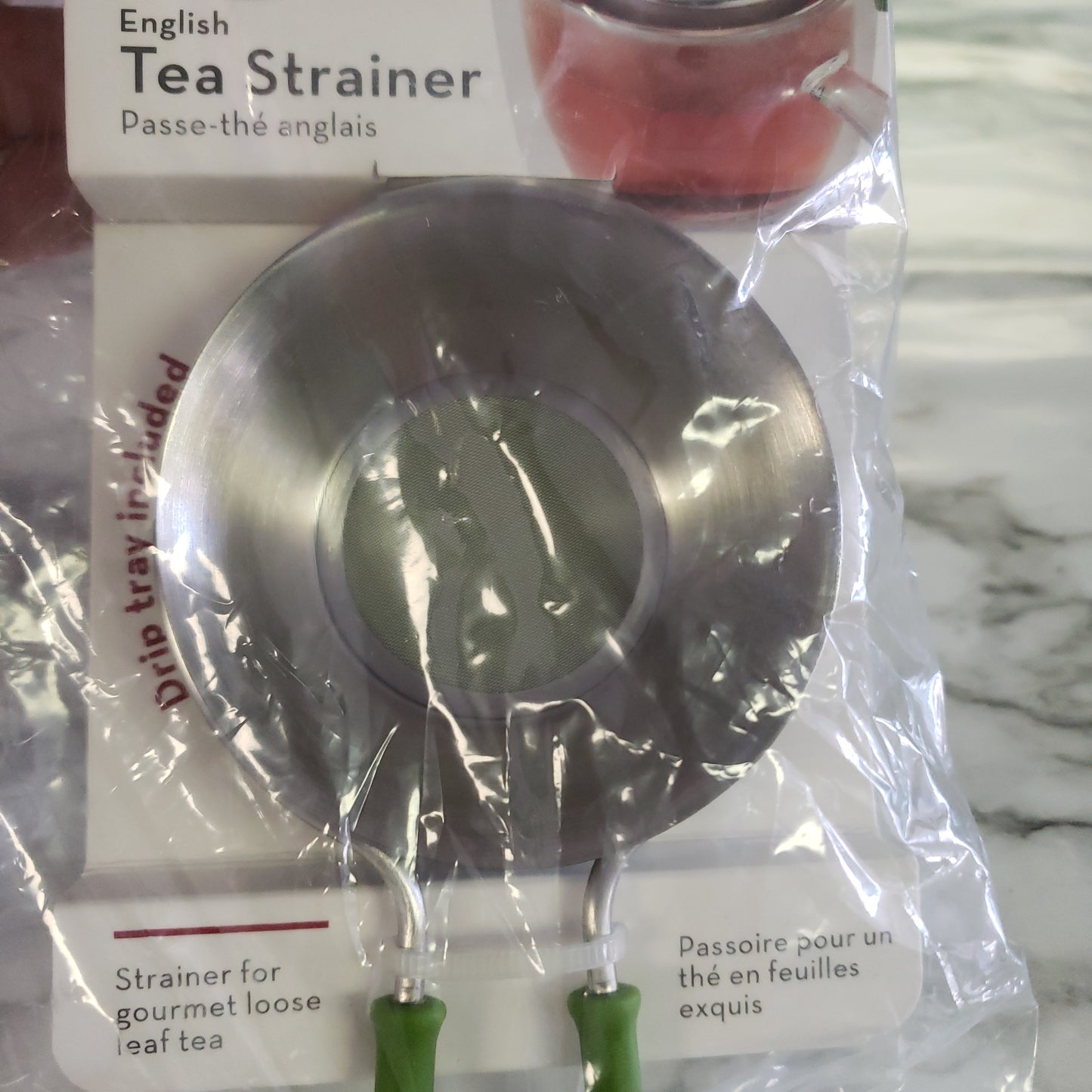 Tea Filter/Infuser with Drip Tray