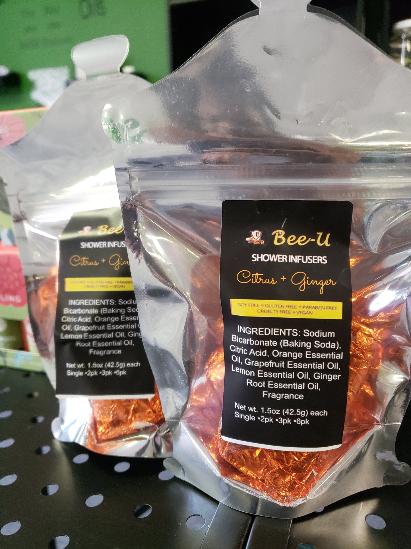 Citrus + Ginger Shower Infuser