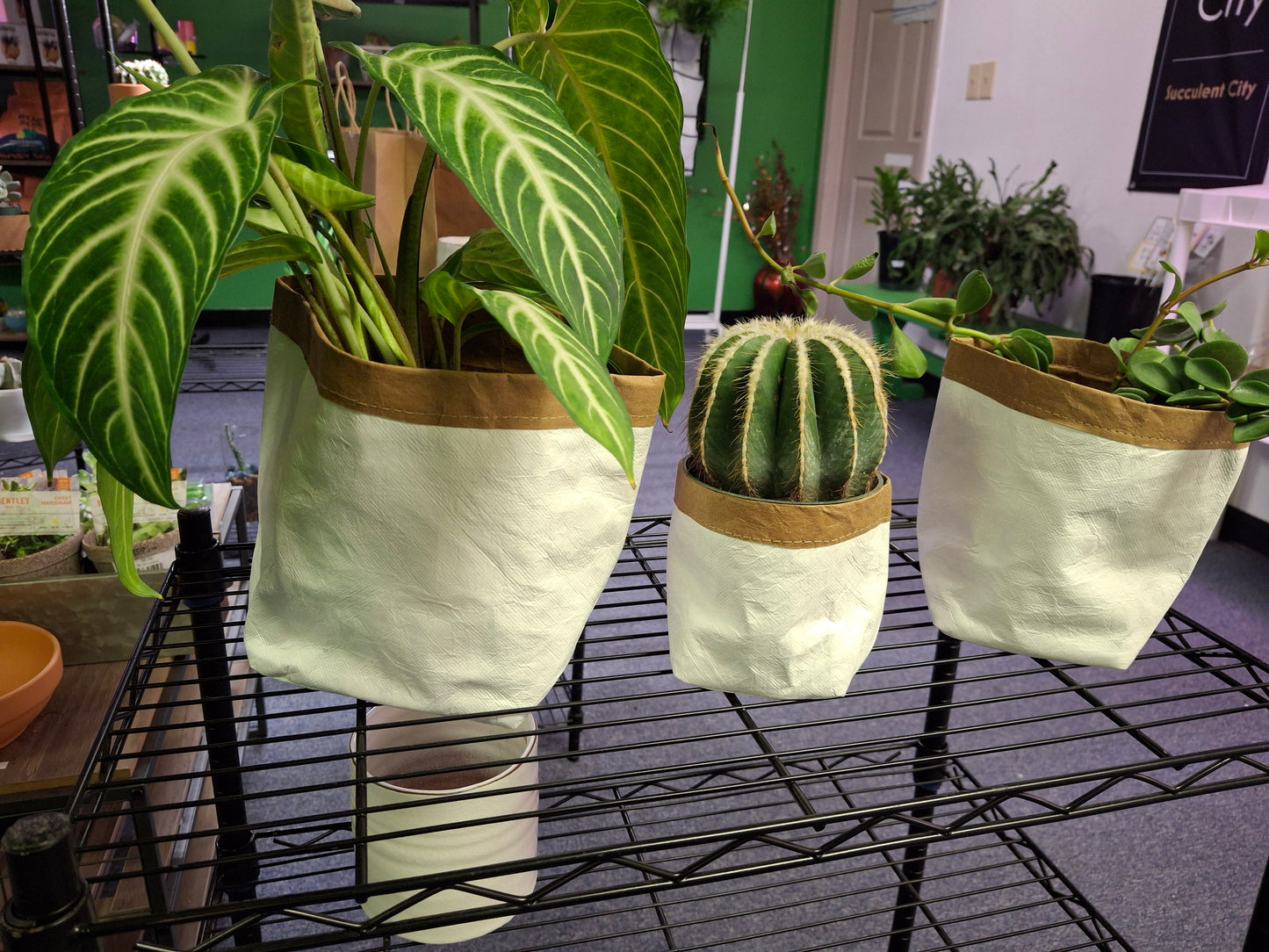 Soft style plant pot cover