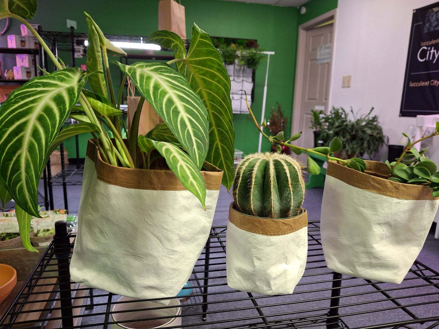 Soft style plant pot cover