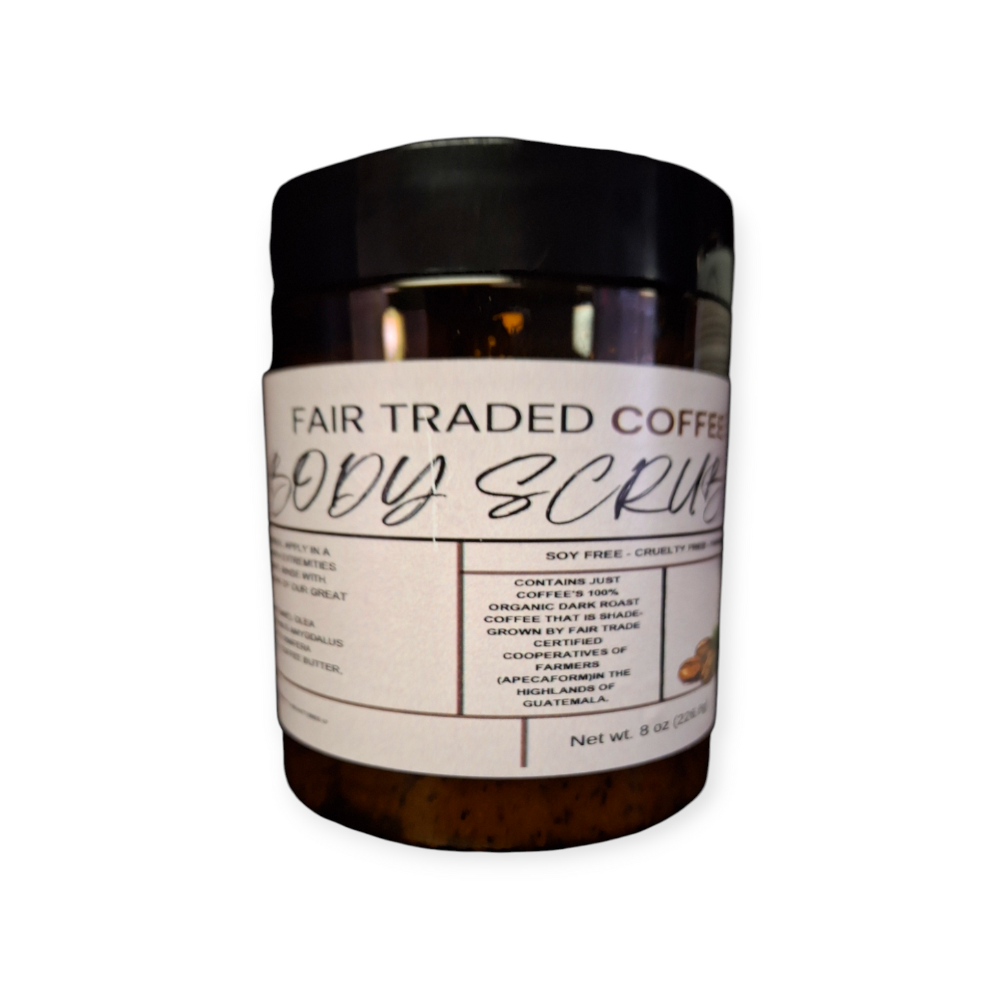 Fair Trade Coffee Scrub- Plant-Based Bath & Body