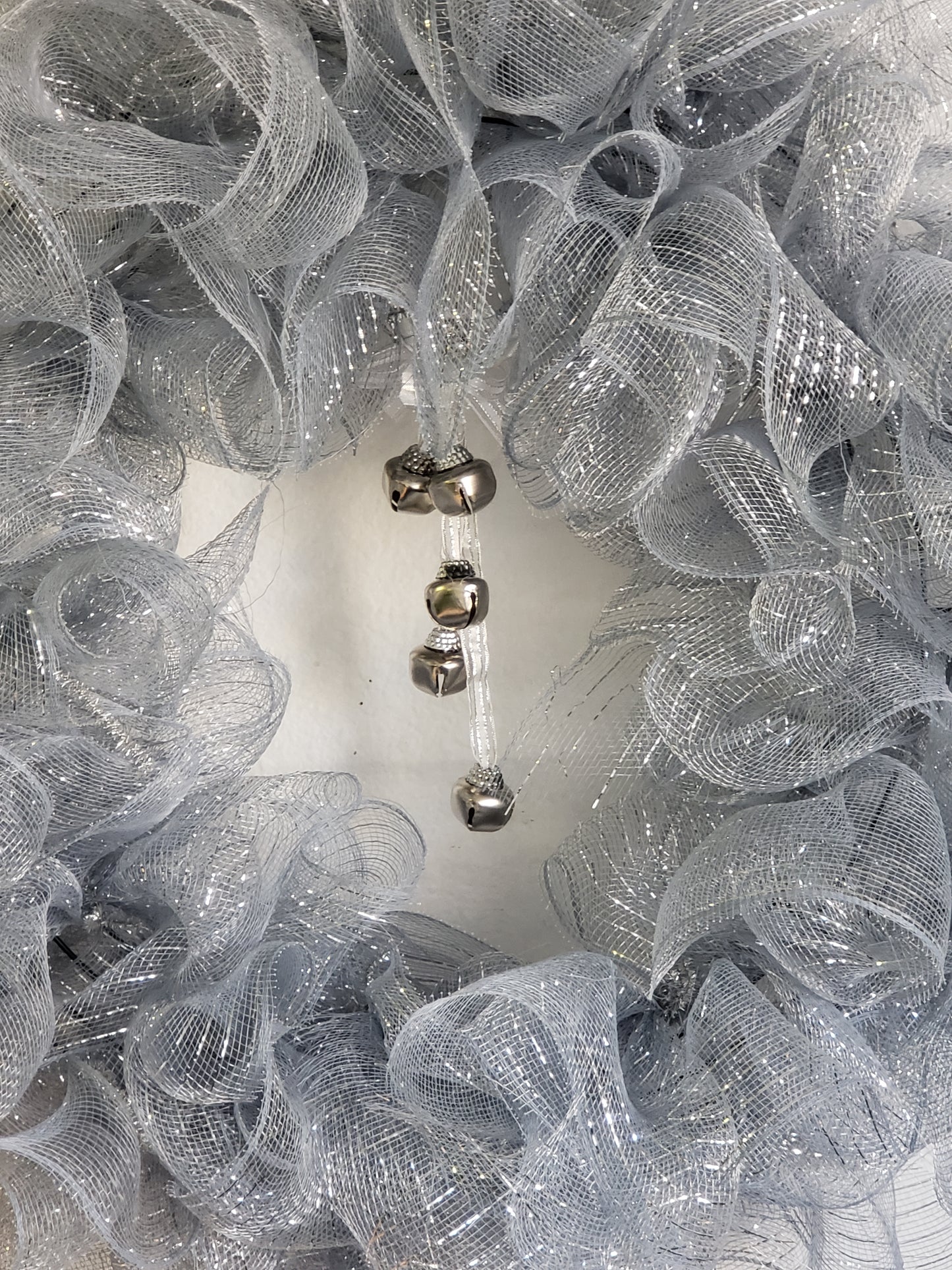 Silver Bells Wreath
