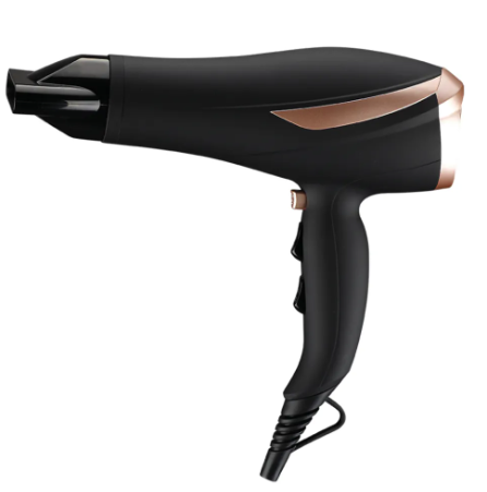 Professional Hair Dryer - Black/Rose Gold