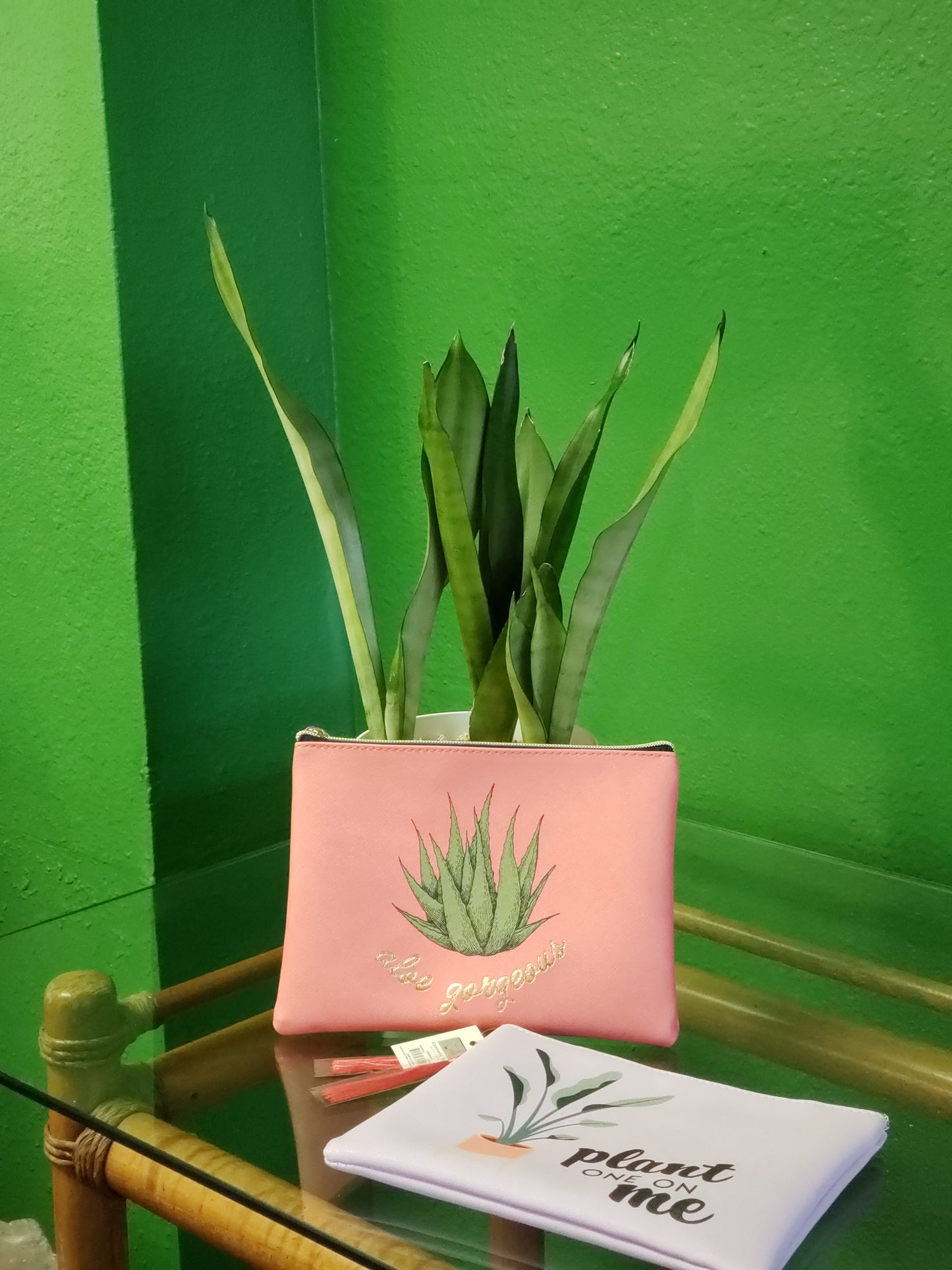 Olivia Moss Plant Perfection Cosmetic Bags