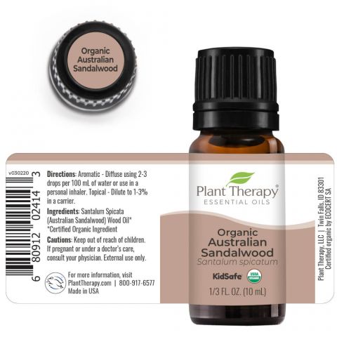 Organic Australian Sandalwood Essential Oil