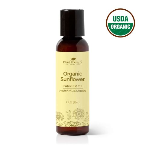 Organic Sunflower Carrier Oil 2 oz