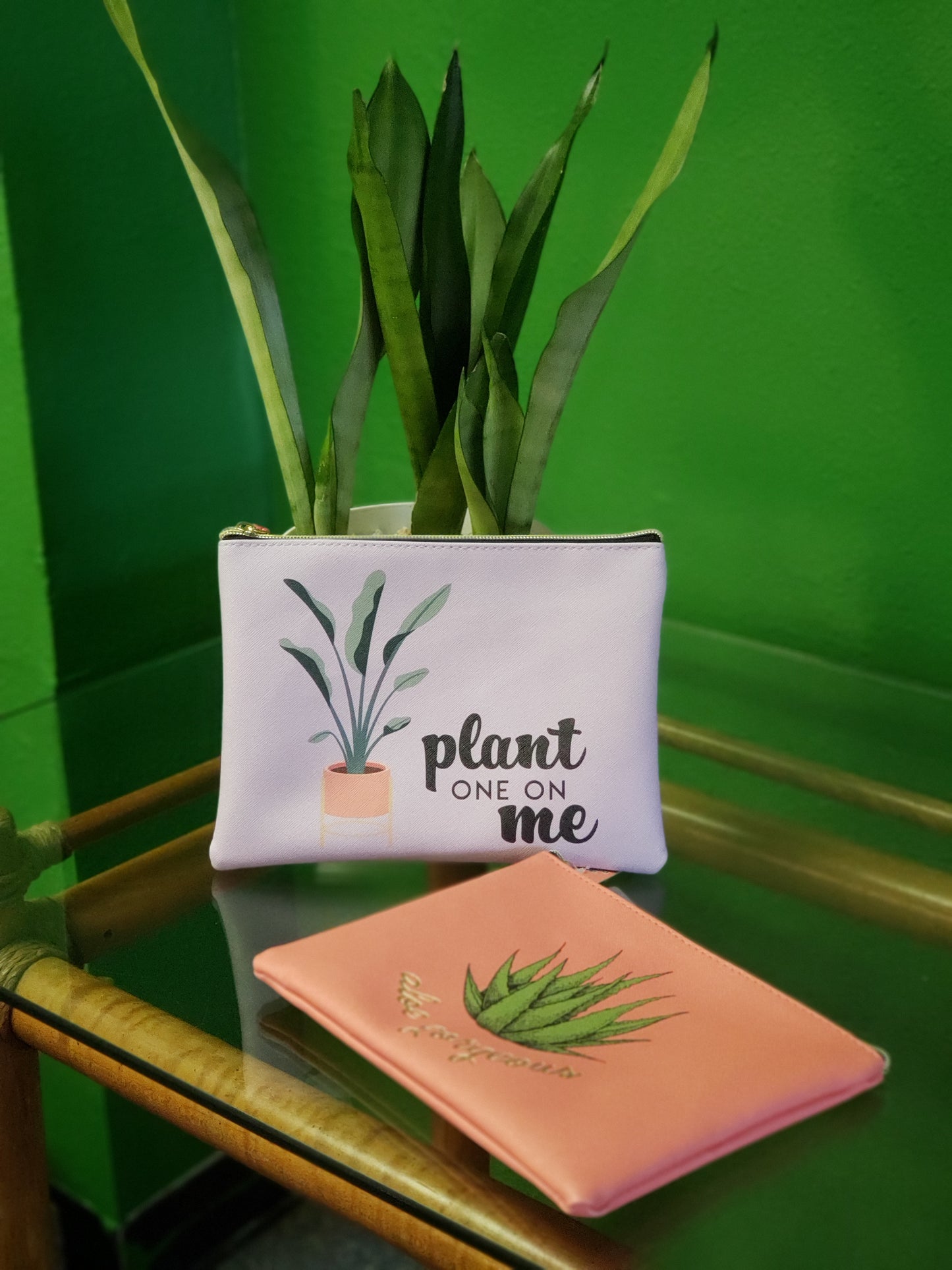 Olivia Moss Plant Perfection Cosmetic Bags