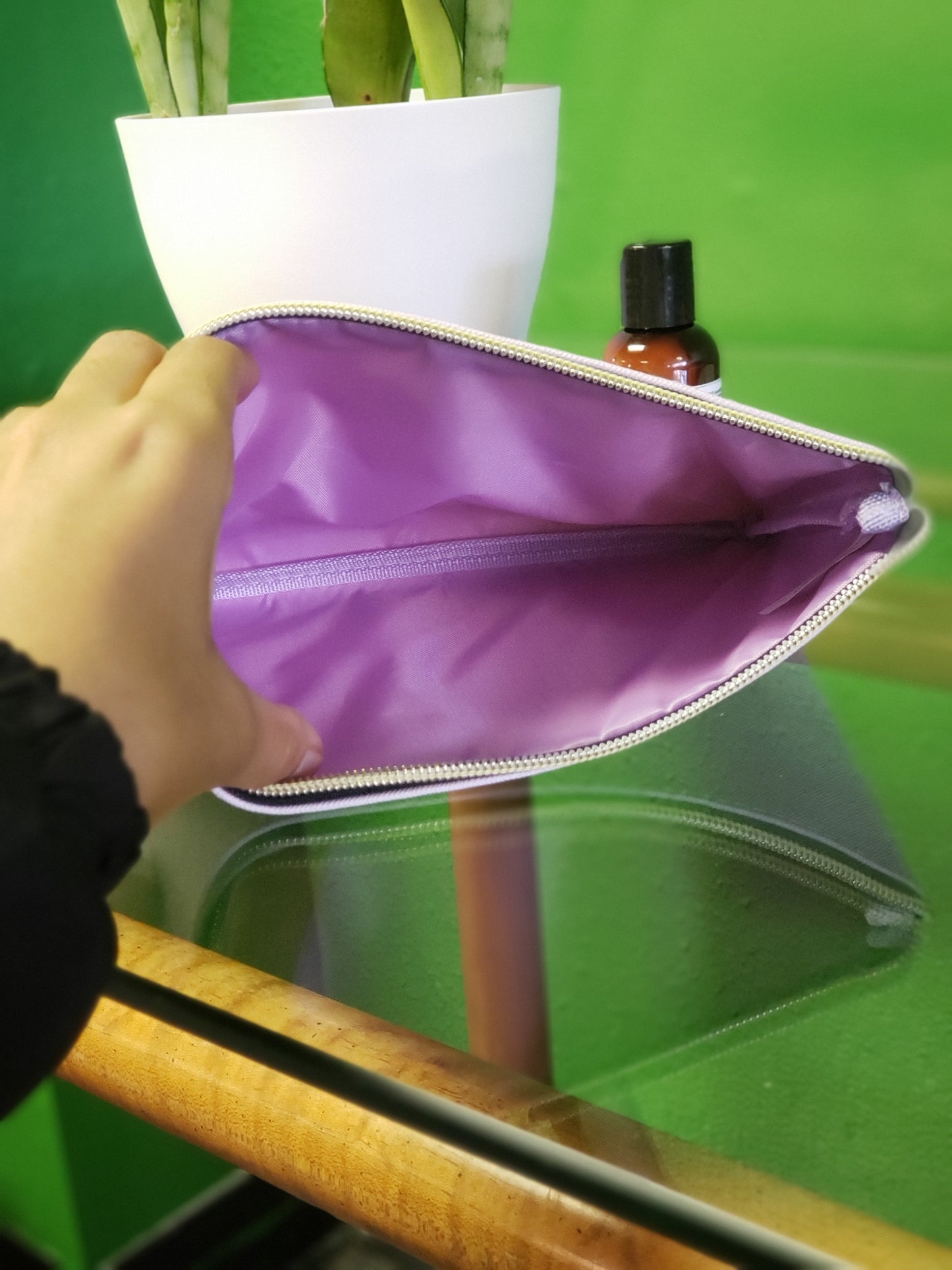 Olivia Moss Plant Perfection Cosmetic Bags